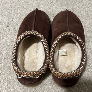 Really worn in UGG Tasman slippers size 6